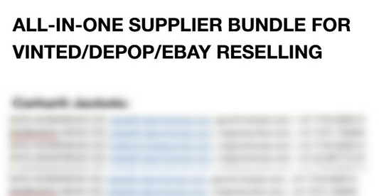 All-In-One Suppliers Bundle